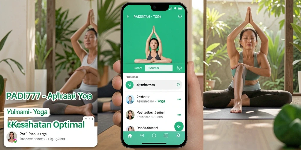 Antarmuka aplikasi PADI777 dengan fitur Yoga yang menarik.