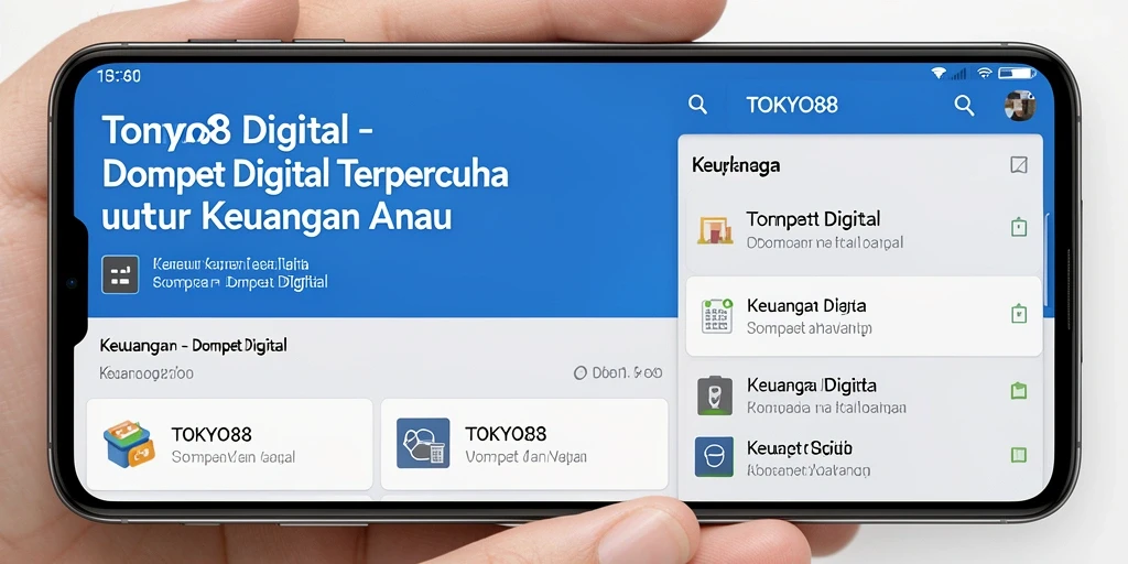 Antarmuka Tokyu88 yang sederhana dan mudah digunakan.