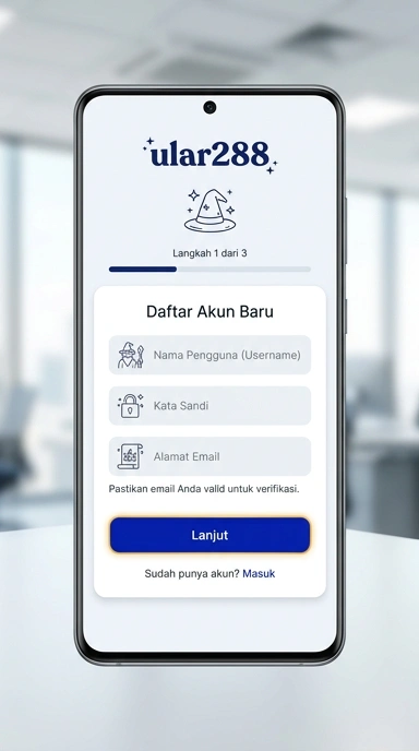 Cara Mudah Daftar Akun Ular288 di Android
